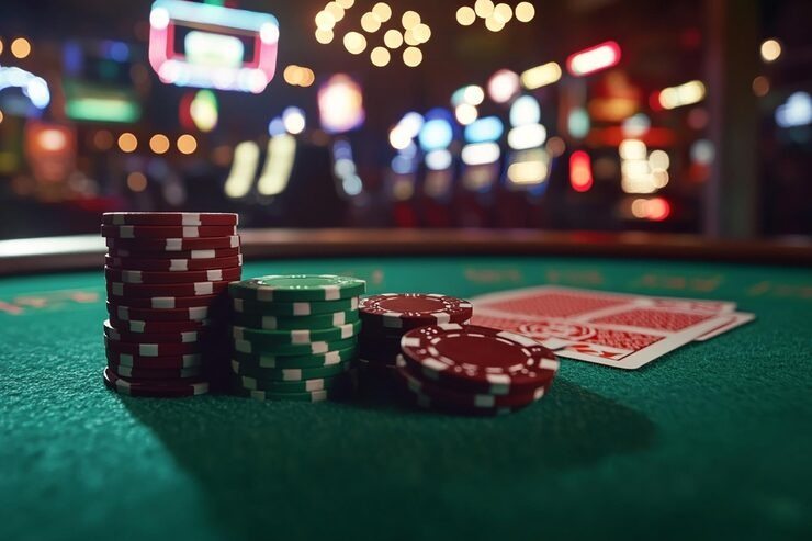 Live dealer studio setup for Wild Coaster card games on suge platform